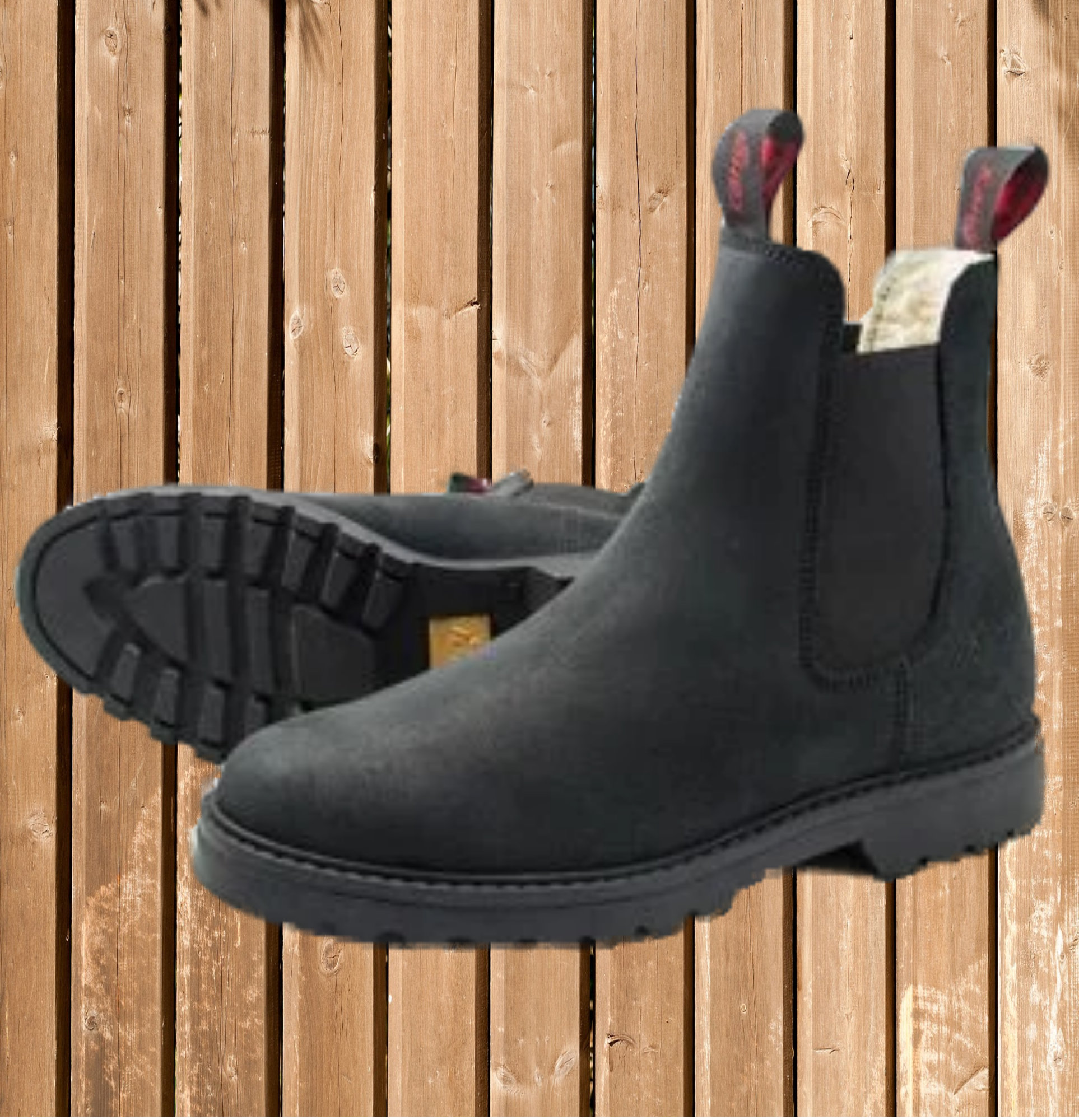 KÄNGI-ON-ICE, gefütterte HOBO Stiefelette schwarz